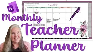 2024 teacher monthly planner