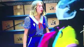 Scoop troop on Russian elevator Stranger things 3
