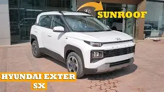 HYUNDAI EXTER SX PETROL ! Best Variant with Sunroof ! Cruise Control ! Auto AC & many more Features