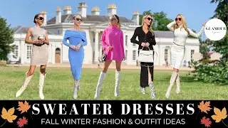 10 Sweater Dresses I’ll be Wearing on Repeat | Revolve Dress Haul Fall & Winter