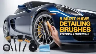 Top 5 Car Detailing Brushes for Precision Cleaning | Best Brushes for Automotive Detailing