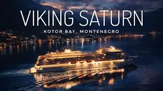 Viking Saturn in Bay of Kotor, Montenegro