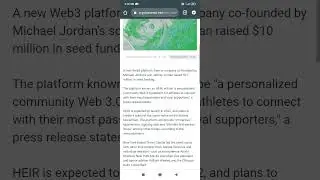 Web3 platform HEIR raises $10 million in seed funding #shorts #crypto #web3.0