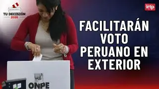 Cancillería refuerza logística para voto de peruanos en el extranjero en Elecciones Generales 2026