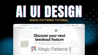 AI UI Design with Magic Patterns  Full Tutorial for Beginners