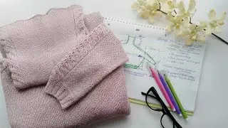 Knitting. Express master. Sweater 