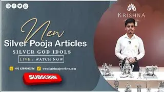 #SilverGodIdols || Latest Silver God Idols || Silver Shiva Idol || Ganesh Idol || Krishna Jewellers