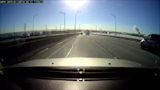 Toronto, ON. to Niagara Falls, NY. Driving Timelapse