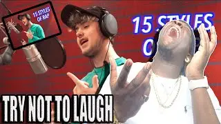 15 Styles of Rapping! (ft. Drake, Pop Smoke, NF, Roddy Ricch, Lil Uzi) REACTION