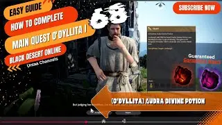 [O'dyllita] Audra Divine Potion - Black Dessert Online