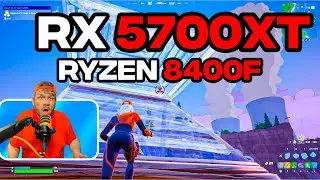 Насколько хороша RX 5700 XT + Ryzen 8400F в Fortnite (ВСЕ НАСТРОЙКИ)