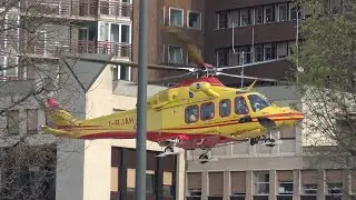 [NEW] Decollo Elisoccorso Brescia I-RJAH Augusta Westland 139/Take off Air Ambulance Brescia I-RJAH