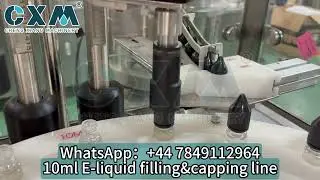 10ml E-liquid production line丨Liquid filling machine
