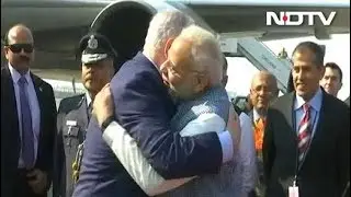 With A Hug, PM Modi Welcomes 