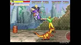 Level : 1 Cadillacs and dinosaurs || game play