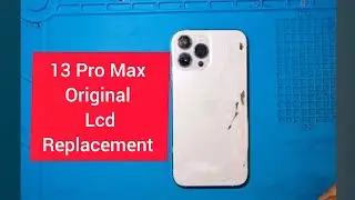 13 Pro Max Orignal Screen Replacement #13promax #iPhone #apple #original  #d&eacute;monterOrignal