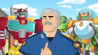 Robôs e Ladrões | Transformers Rescue Bots | Desenho animado infantil