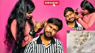 Heavy😱😱 Dirt Removal with Oil Tingling and Ear Scratching Rough | ASMR Maya |EAR CLEANING ASMR#asmr 