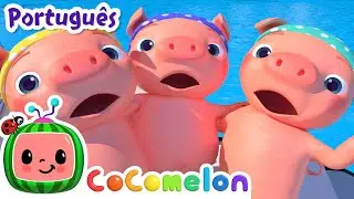 Os Três Porquinhos Piratas | Cocomelon em Português | Desenhos Animados e Músicas Infantis