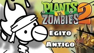 Plants vs zombies 2 Egito Antigo game play 