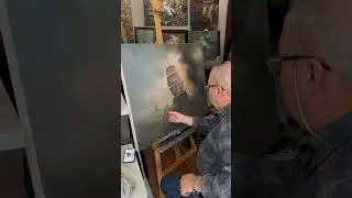 Before the Storm 🌩️ | 36x24 oil on canvas #oilpainting #paintwithme #seascape #artist