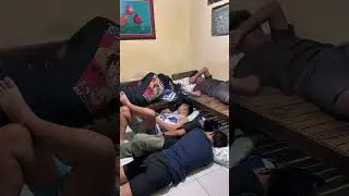 Mahirap talaga matulog pag tropa ang ksama!🤣