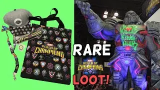 My Rare MROC Merchandise and Loot from NYCC | Marvel Realm of Champions