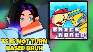 BRICK WORLD IS THE MOST CHAOTIC TURN BASED ROBLOX RPG EVER | Roblox | [Brick World]