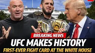 UFC Makes History: First-Ever Fight Card at the White House Confirmed by Dana White