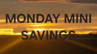 Monday Mini Savings | 1st Monday of 2025 | Happy New Year!! #minimonday #mondaymini