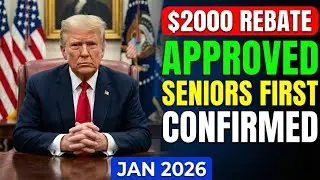 $2000 Treasury Rebate Officially Confirmed | Priority Review for Seniors on Social Security Benefits