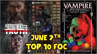 Top 10 FOC picks for June 7th - Releasing June 30th - COMMENT FOR GIVEAWAY! Speculation!