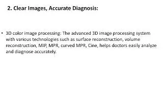 Advanced Technology Delivers Sharp Images with Low Radiation Dose