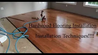 How to Install Hardwood Flooring Install (Episode 2 Installation)