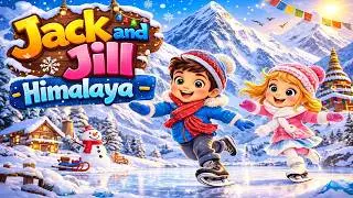 Jack and Jill &ndash; Himalayas Version 🏔️ | Fun Nursery Rhyme for Kids | Mountain Adventure Song