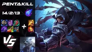 JUNGLE Talon vs Volibear [PENTAKILL] - EU Grandmaster Patch 26.2