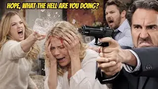 Hope switched sides and joined Logan Designs The Bold and the Beautiful Spoilers