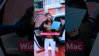 Windows vs Macbook 💻 🍎 #tech #youtubeshorts #apple #windows