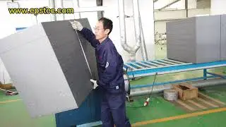 Automatic PP strapping packing machine for EPS expanded polystyrene block sheet