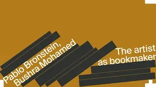 The Artist as Bookmaker: Pablo Bronstein in conversation with Bushra Mohamed