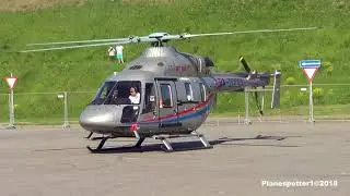 Ансат-ГМСУ RA-20001 Запуск, взлет. Ansat Engine start, Start Up Takeoff HeliRussia-2018