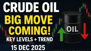 Crude Oil Analysis 15 December 2025 | Big Move Ahead? Rally Ya Correction | MCX