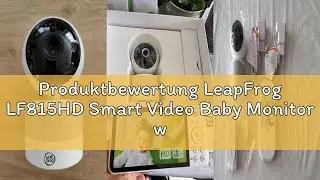 Produktbewertung LeapFrog LF815HD Smart Video Baby Monitor with 5 Inch HD Colour Display, WiFi, Temp