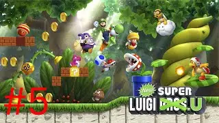 New Super Luigi U Deluxe - Gameplay Walkthrough Part 5 - Soda Jungle! (Nintendo Switch)