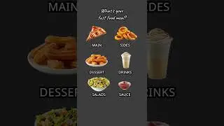 What is Your Favourite Fast Food? #banku #denzelwashington #Fastfoodmeal Tap the Item to choose!