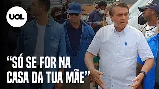 Bolsonaro ironiza pedidos por mais vacinas: &ldquo;S&oacute; se for na casa da tua m&atilde;e&rdquo;