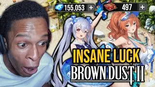 Brown Dust 2 | Poolside Fairy Refithea and Poolside Guardian Zenith Pulls!
