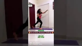 21 Days Fit @home Workout #weightloss #vibhayogapark #thighexercises #yoga #fitathome #fitness