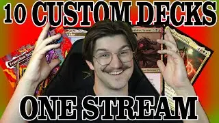 10 Custom Commander deck orders! Lets show you what you bought!