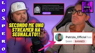 PATRIZIO OFFICIAL BANNED FROM TWITCH AFTER CONFLICT WITH LOLLOLACUSTRE: RUBINO FINDS OUT LIVE!